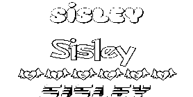 Coloriage Sisley