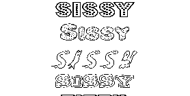 Coloriage Sissy