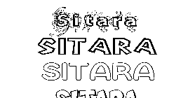 Coloriage Sitara