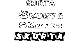 Coloriage Skurta