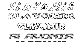 Coloriage Slavomir