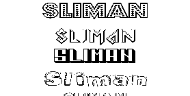 Coloriage Sliman