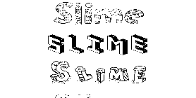 Coloriage Slime