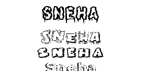 Coloriage Sneha