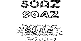 Coloriage Soaz