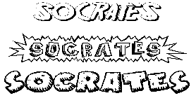 Coloriage Socrates