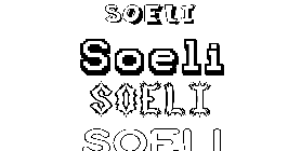 Coloriage Soeli