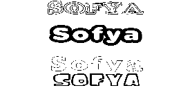 Coloriage Sofya