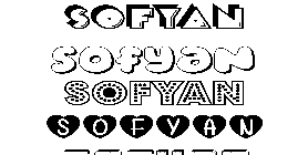 Coloriage Sofyan