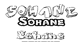 Coloriage Sohane