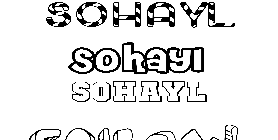 Coloriage Sohayl