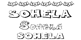 Coloriage Sohela