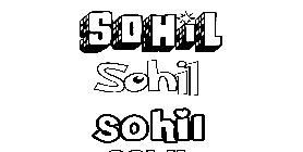 Coloriage Sohil