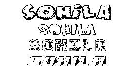 Coloriage Sohila