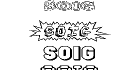 Coloriage Soig
