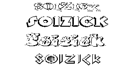 Coloriage Soizick