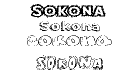 Coloriage Sokona