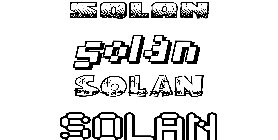Coloriage Solan