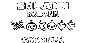Coloriage Solann