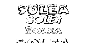 Coloriage Solea