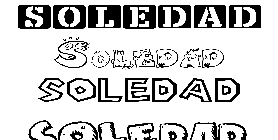 Coloriage Soledad