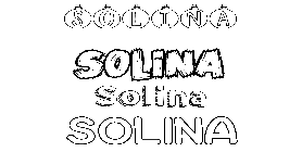 Coloriage Solina