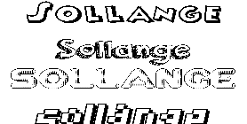 Coloriage Sollange