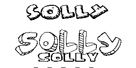 Coloriage Solly