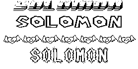 Coloriage Solomon