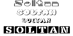 Coloriage Soltan