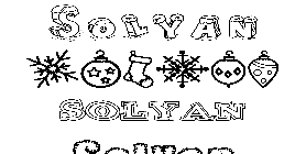 Coloriage Solyan