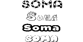 Coloriage Soma