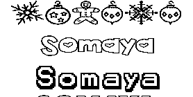 Coloriage Somaya