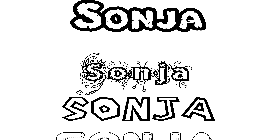 Coloriage Sonja