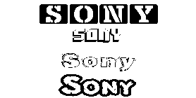 Coloriage Sony