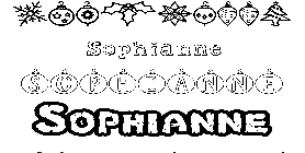 Coloriage Sophianne