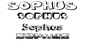 Coloriage Sophus