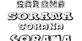 Coloriage Sorana