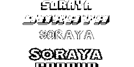 Coloriage Soraya