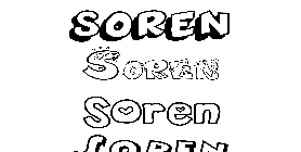 Coloriage Sören