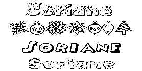 Coloriage Soriane