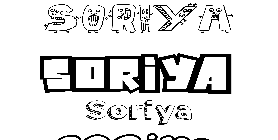Coloriage Soriya