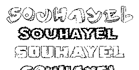 Coloriage Souhayel