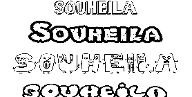 Coloriage Souheila