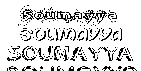 Coloriage Soumayya