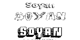 Coloriage Soyan