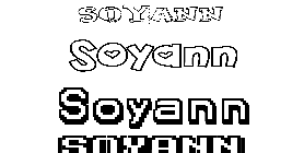 Coloriage Soyann
