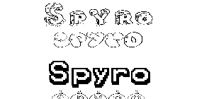 Coloriage Spyro