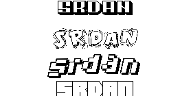 Coloriage Srdan