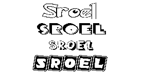 Coloriage Sroel